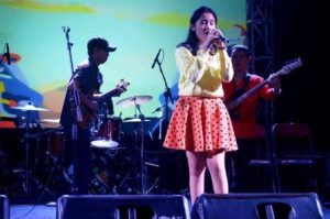 Michelle Beraksi dalam #JazzGoesToCampus38